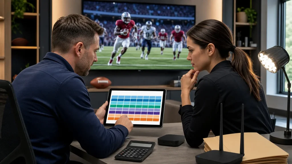 Sports IPTV Total Cost of Ownership: 12-Month Budget Template 2 Sports IPTV Total Cost of Ownership: 12-Month Budget Template